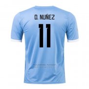 Camiseta Uruguay Jugador D.Nunez 1ª 2022