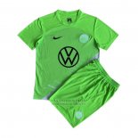 Camiseta Wolfsburg 1ª Nino 2023-2024
