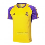 Camiseta de Entrenamiento Real Madrid 2024-2025 Amarillo