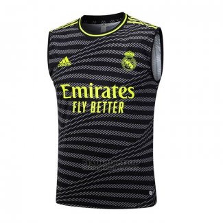 Camiseta de Entrenamiento Real Madrid Sin Mangas 2023-2024 Negro