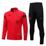 Chandal de Chaqueta del AC Milan 2022-2023 Rojo