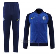 Chandal de Chaqueta del Chelsea 2021-2022 Azul