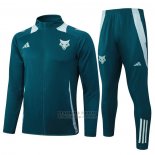 Chandal de Chaqueta del Cruzeiro 2024-2025 Verde