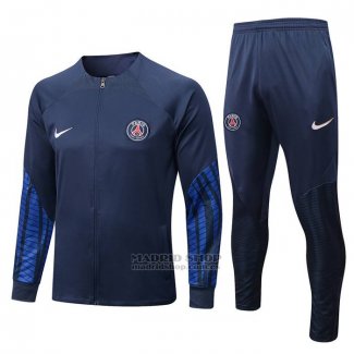 Chandal de Chaqueta del Paris Saint-Germain Nino 2022-2023 Azul