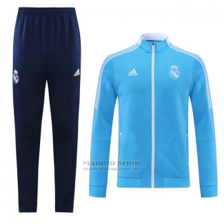 Chandal de Chaqueta del Real Madrid Nino 2021-2022 Azul