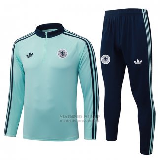 Chandal de Sudadera del Alemania Nino 2026-2027 Verde