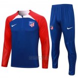 Chandal de Sudadera del Atletico Madrid 2023-2024 Azul