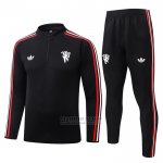 Chandal de Sudadera del Manchester United 2026-2027 Negro