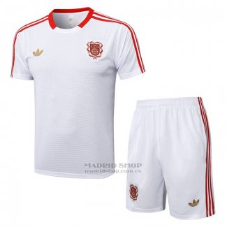 Chandal del Bayern Munich 125 Aniversario Manga Corta 2025-2026 Blanco - Pantalon Corto