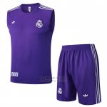 Chandal del Real Madrid Sin Mangas 2025-2026 Purpura