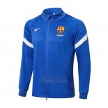 Chaqueta del Barcelona 2021-2022 Azul y Blanco