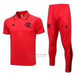 Conjunto Polo del Flamengo 2023-2024 Rojo