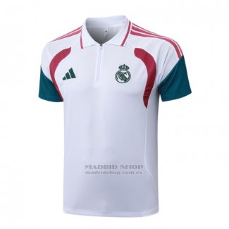 Polo del Real Madrid 2026-2027 Blanco