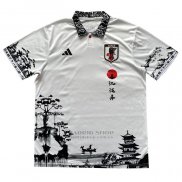 Tailandia Camiseta Japon Anime 2024-2025 Negro y Blanco