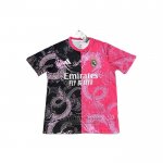 Tailandia Camiseta Real Madrid Dragon 202025-2026 Negro Rosa