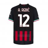 Camiseta AC Milan Jugador A.Rebic 1ª 2022-2023