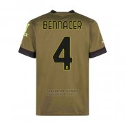 Camiseta AC Milan Jugador Bennacer 3ª 2022-2023