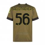 Camiseta AC Milan Jugador Saelemaekers 3ª 2022-2023