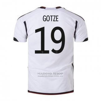 Camiseta Alemania Jugador Gotze 1ª 2022