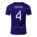 Camiseta Argentina Jugador Molina 2ª 2022