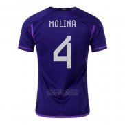 Camiseta Argentina Jugador Molina 2ª 2022