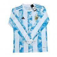 Camiseta Argentina 1ª Manga Larga 2021