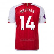 Camiseta Arsenal Jugador Nketiah 1ª 2023-2024