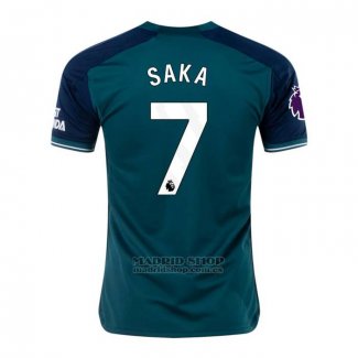 Camiseta Arsenal Jugador Saka 3ª 2023-2024