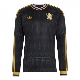 Camiseta Aston Villa 2ª Manga Larga 2026-2027