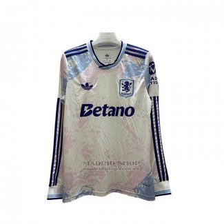 Camiseta Aston Villa 3ª Manga Larga 2025-2026