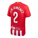 Camiseta Atletico Madrid Jugador J.M.Gimenez 1ª 2023-2024