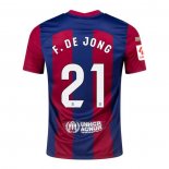 Camiseta Barcelona Jugador F.De Jong 1ª 2023-2024