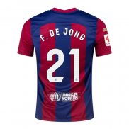 Camiseta Barcelona Jugador F.De Jong 1ª 2023-2024