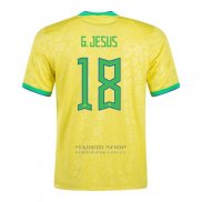 Camiseta Brasil Jugador G.Jesus 1ª 2022