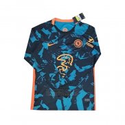 Camiseta Chelsea 3ª Manga Larga 2021-2022