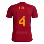 Camiseta Espana Jugador Pau 1ª 2022