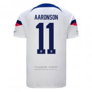 Camiseta Estados Unidos Jugador Aaronson 1ª 2022