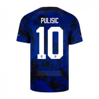 Camiseta Estados Unidos Jugador Pulisic 2ª 2022