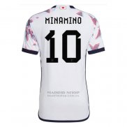 Camiseta Japon Jugador Minamino 2ª 2022