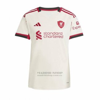 Camiseta Liverpool 2ª Mujer 2025-2026