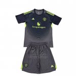 Camiseta Manchester United Portero 2ª Nino 2025-2026 Negro