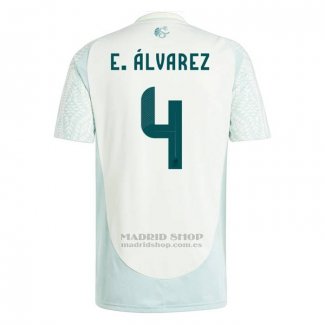 Camiseta Mexico Jugador E.Alvarez 1ª 2024