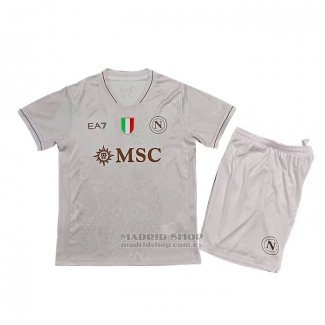 Camiseta Napoli 2ª Nino 2025-2026