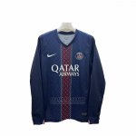 Camiseta Paris Saint-Germain 1ª Manga Larga 2025-2026
