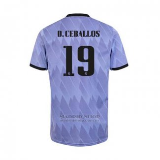 Camiseta Real Madrid Jugador D.ceballos 2ª 2022-2023