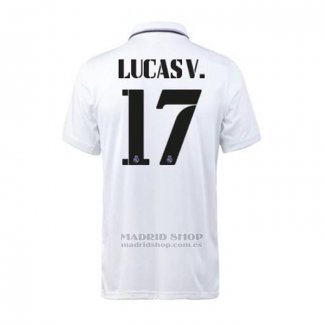 Camiseta Real Madrid Jugador Lucas V. 1ª 2022-2023