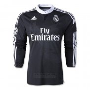 Camiseta Real Madrid 2ª Manga Larga Retro 2014-2015