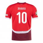 Camiseta Suiza Jugador Xhaka 1ª 2024-2025