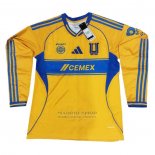 Camiseta Tigres UANL 1ª Manga Larga 2025-2026