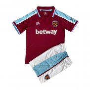 Camiseta West Ham 1ª Nino 2021-2022